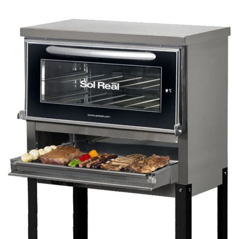 Horno Pizzero 6 Moldes Sol Real Con Parrilla 667 GNVV Dual Equipamientos