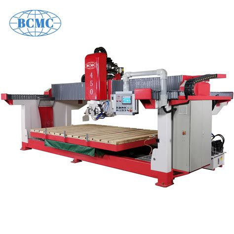 Automatic Stone Cutter Machinery 4 Axis Bridge Saw For Granite Marble