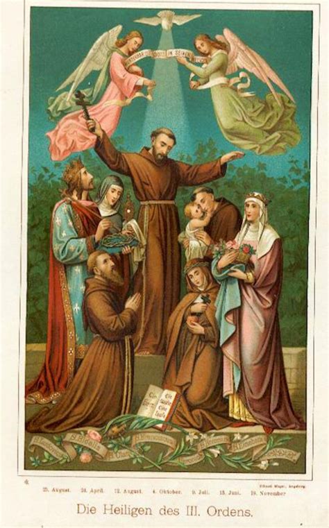 Third Order Saints St Francis Christian Graphics Catholic Images