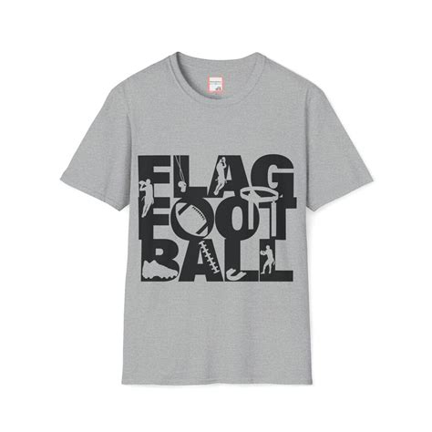 Adult Flag Football T-shirt, Flag Football Shirt - Etsy