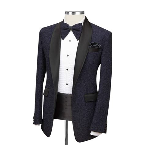 Buy Blue Tuxedo Suits Off Andre Emilio