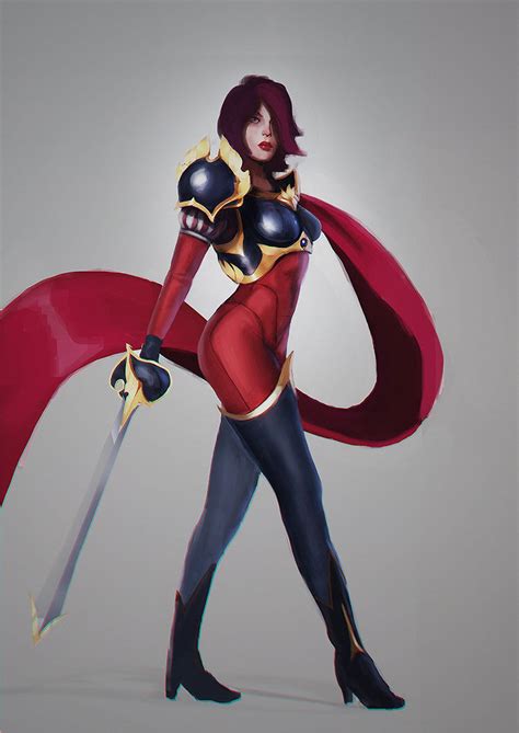 Riot Creative Contest Fiora Polycount