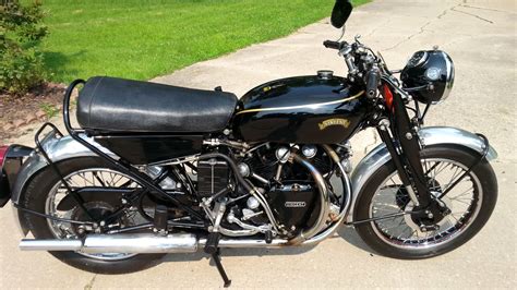 1955 Vincent D Black Shadow for Sale at Auction - Mecum Auctions