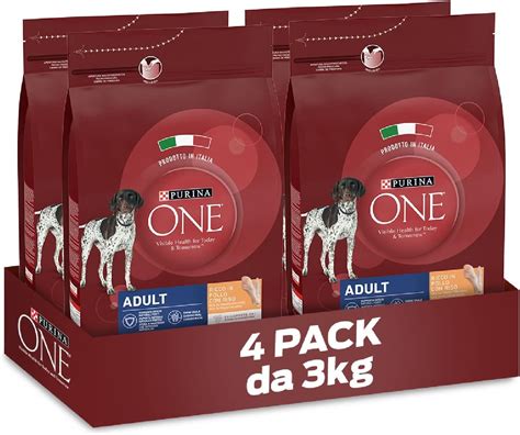 Purina One Adult Croccantini Per Cani Con Pollo E Riso 4 Confezioni Da