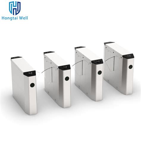 Retractable Flap Barrier Wing Gate Turnstile With Time Attendance Ip