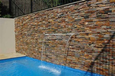 Culture Stone Decoration Stone Wall Stone Of Swimming Pool Rusty