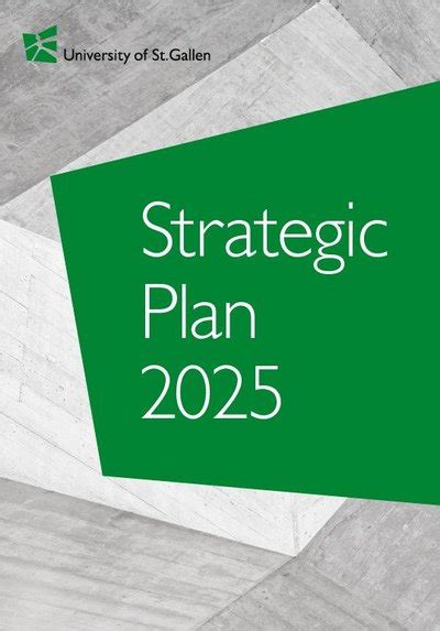 Strategic Plan 2025 Unisgch