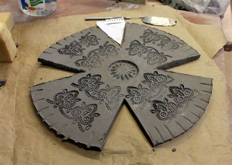 Hand Built Pottery Slab Templates