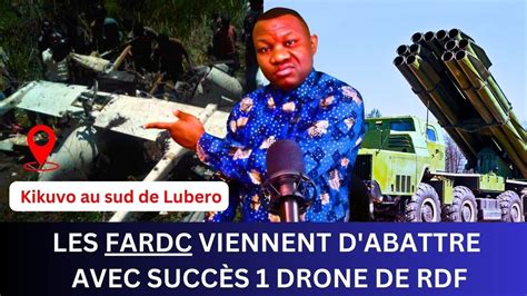 ACTU ÉCLAIRÉES 29 10 A DRONE RWANDAIS VIENT D ÊTRE ABATTU LE