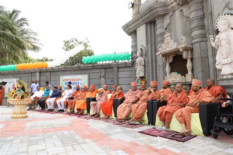 Indian National Flag Hoisting Ceremony - Gokuldham Nar