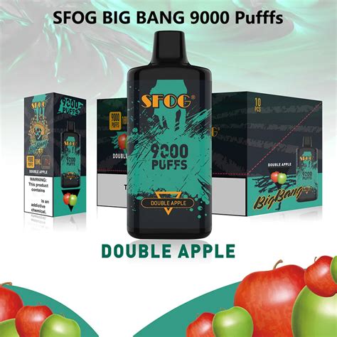 Original SFOG Big Bang 9000 Puffs Disposable E Cigarette Vape