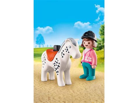 Playmobil Cavali Re Avec Cheval