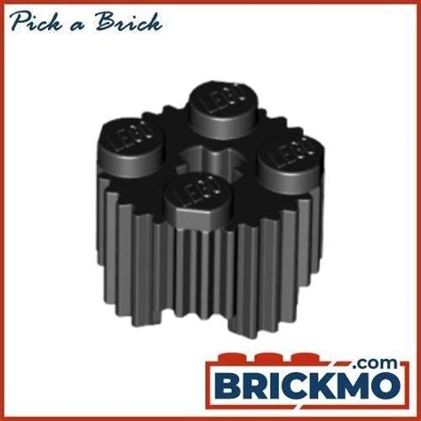 Lego Bricks Brick Round X With Axle Hole And Grille Fluted Profile