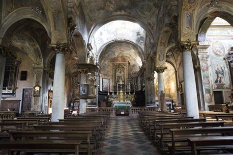 Inside St Rocco`s Catholic Church Johnston Ri Editorial Image