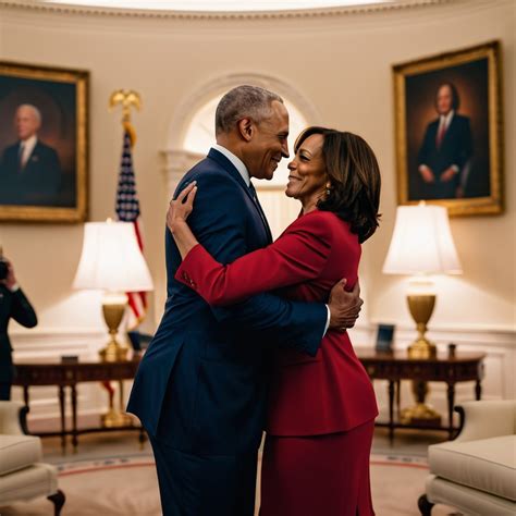 Kamala Harris And Kamala Harris Slow Dancing In The Oval Office Prompts