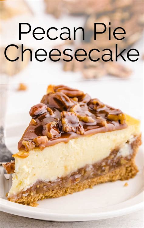 Pecan Pie Cheesecake - Pass the Dessert