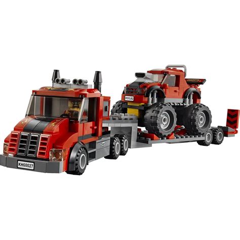 LEGO [City] - Monster Truck Transporter (60027) — Poggers