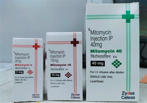 Zydus Celexa Mitomycin Injection Packaging Vial 40mg At Rs 150 Vial