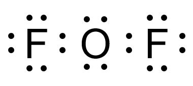 OF2 (Oxygen Difluoride) Lewis Structure