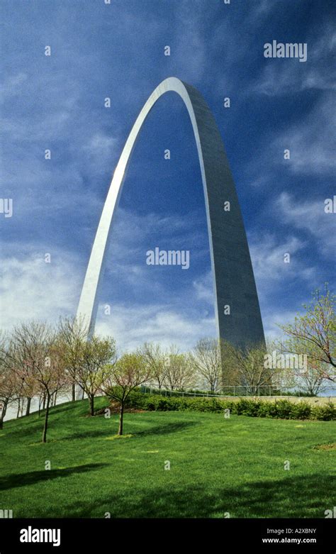 The Gateway Arch In St Louis Missouri Usa Stock Photo Alamy