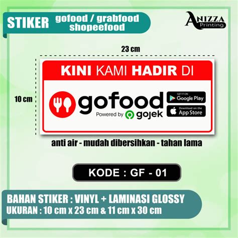 STIKER KINI HADIR LAMINASI GLOSSY Lazada Indonesia