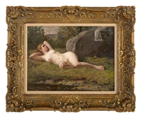 Reclining Nude In Verdant Landscape By Julius LeBlanc Stewart On Artnet