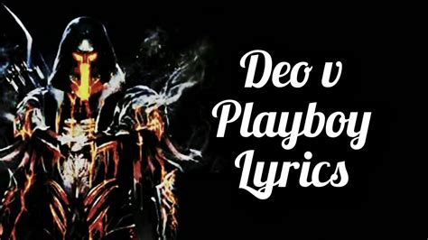 Deo V Playboy Lyrics YouTube