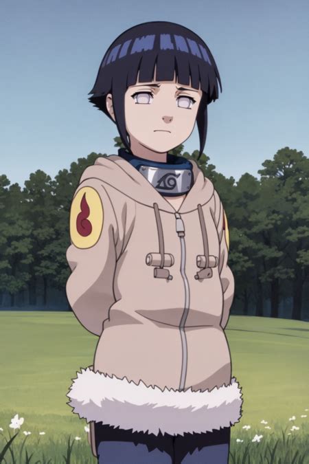 AI Art LoRA Model Hinata Hyuga Naruto Character LORA PixAI