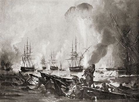 The Battle Of Navarino 1827 Naval Engagement available as Framed Prints, Photos, Wall Art and ...