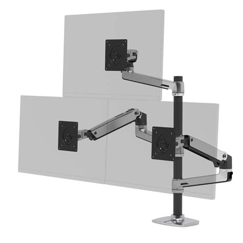 Ergotron Lx Desk Mount Triple Monitor Arm