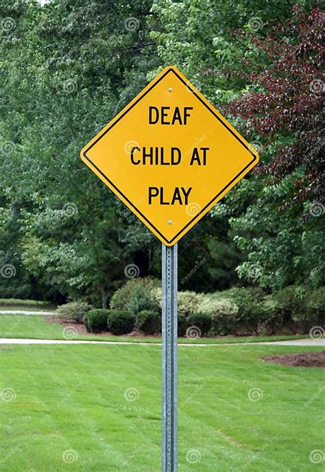 Deaf Child At Play Sign Stock Photo Image Of Signal Slow 890642