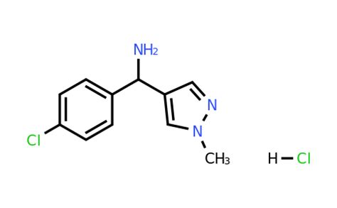 1423026 52 1 4 Chlorophenyl 1 Methyl 1h Pyrazol 4 Yl Methanamine