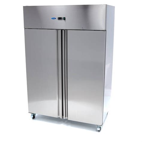 Frigider Vertical Inox Cu 2 Usi 1200l Master Horeca