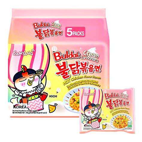 Samyang Buldak Hot Chicken Flavor Ramen Cream Carbonara X G Etsy