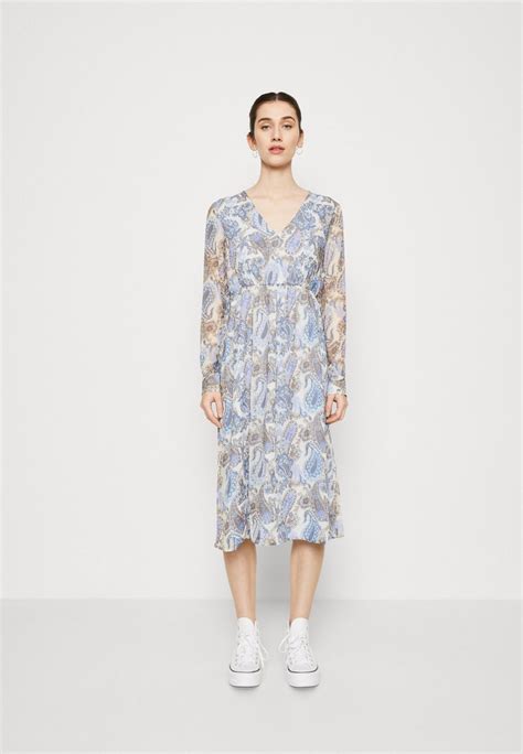VILA VIAVELINE DRESS - Freizeitkleid - birch/offwhite - Zalando.ch