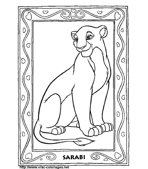 Sarabi Lion Coloring Page Printable | Porn Sex Picture