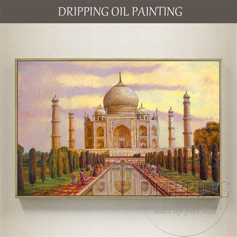 Taj Mahal Painting at PaintingValley.com | Explore collection of Taj Mahal Painting