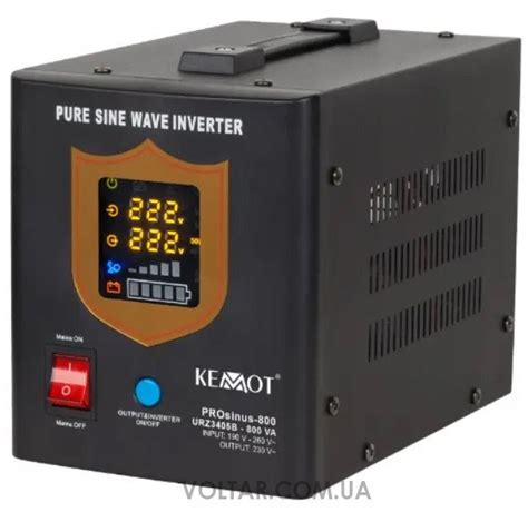 Источник бесперебойного питания (ИБП) KEMOT PROsinus-800 800VA/500W ...