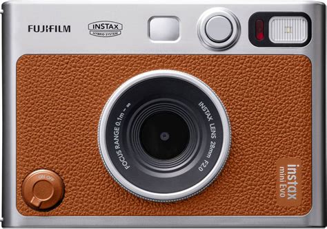 Fujifilm Instax Mini Evo Brown Instant Film Camera Best Buy