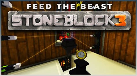 FTB Stoneblock 3 Energizing Orb Automation EP8 YouTube