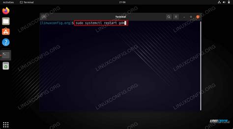 C Mo Reiniciar La Gui En Ubuntu Jammy Jellyfish