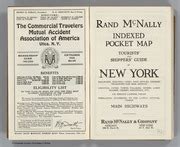 Title Page To Rand Mcnally Standard Map Of New York The Rand Mcnally