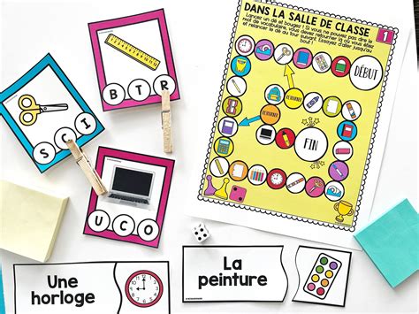 Teaching French with vocabulary themes — First Grade Frenchies