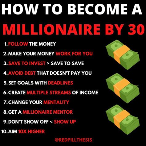 Millionaire Step By Step In 2023 How To Be Rich How To Get Money