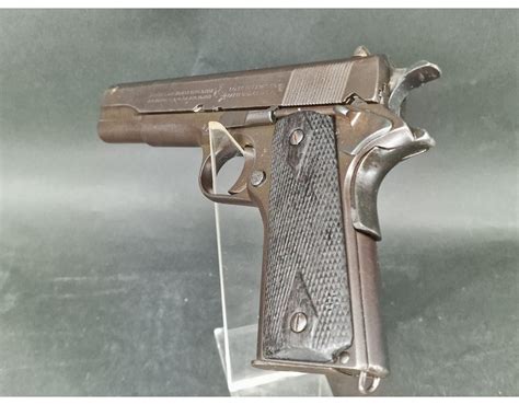 Pistolet Ww1 Colt Modele 1911 Us Army Calibre 45 Acp De 1918 U