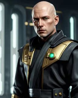 Star Wars Bald Male Corellian Jedi Pilot Wearing G Gallery