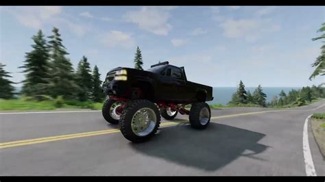 BeamNG Lifted Truck New V8 Sounds YouTube