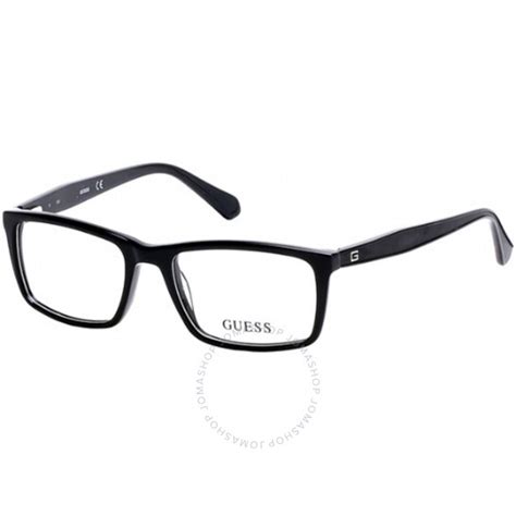 Guess Unisex Black Round Eyeglass Frames Gu189700151 664689796571 Eyeglasses Jomashop