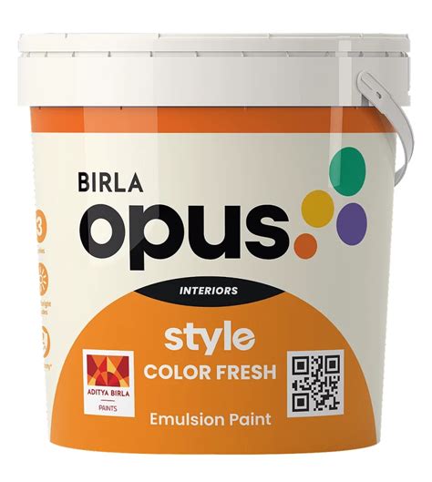 Birla Opus Style Color Fresh Vibrant Matte Finish