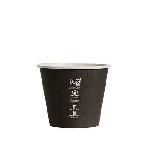 Oz Truly Eco Black Cup Foodpackaging U